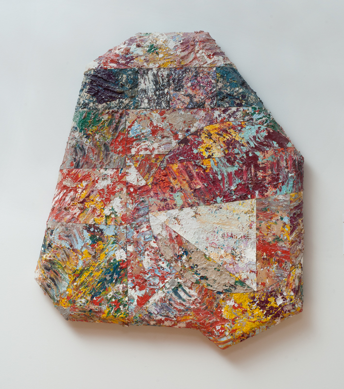 Sam Gilliam (American, 1933 - 2022), “Patchwork/Terry,” 1980. Acrylic on shaped canvas. Georgia Museum of Art, University of Georgia; Gift of Teresa and Charlie Friedlander in honor of Teresa’s mother, Rita Curran Morgan. GMOA 2015.369.