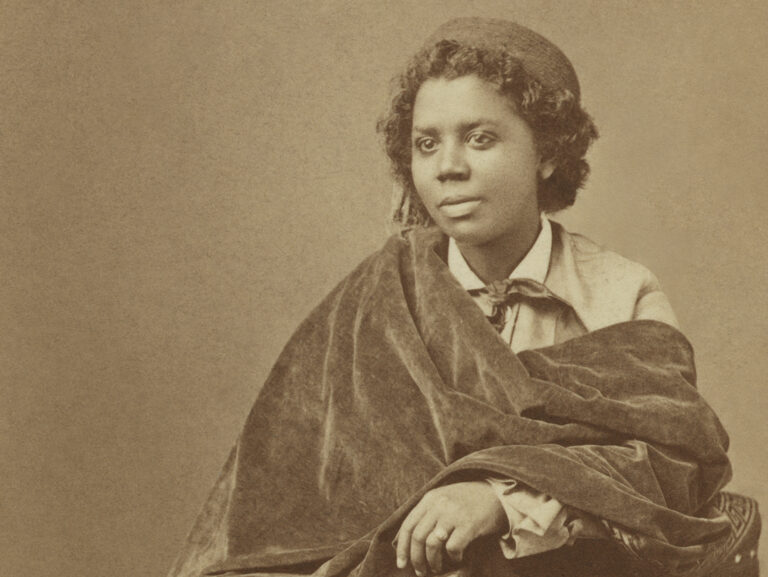 A photograph of Edmonia Lewis