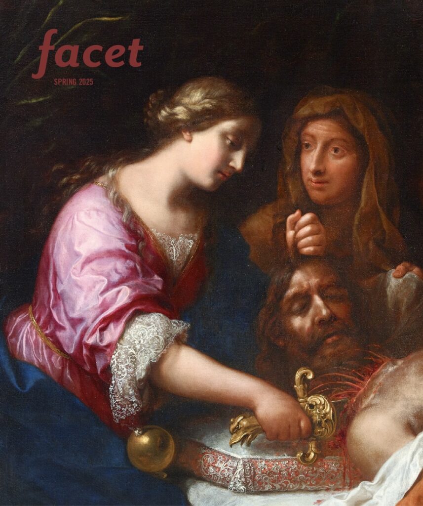 Oil painting of Judith beheading Holofernes
