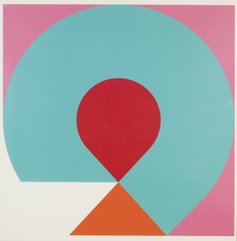 Abstract painting by Kyohei Inukai