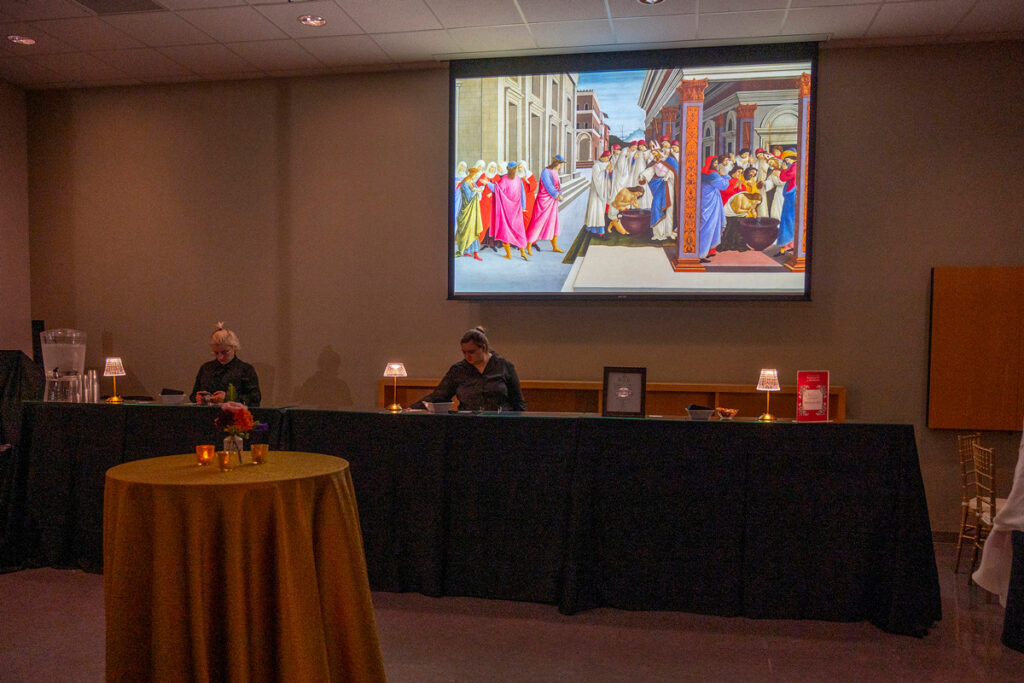 An event in the education center