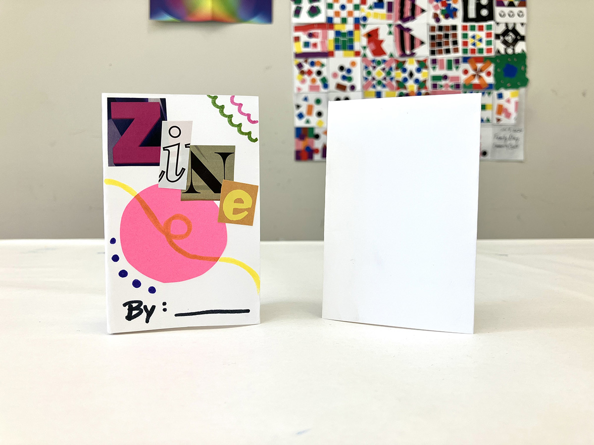 Zine inspired by Susan Allix.