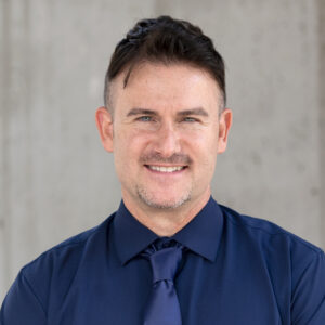 A headshot of Kyle Gallagher