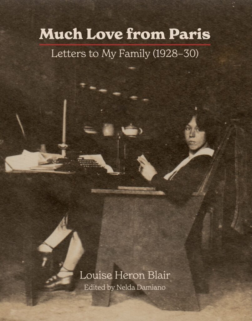 The cover of “Much Love from Paris: Letters to My Family (1928 - 30)”